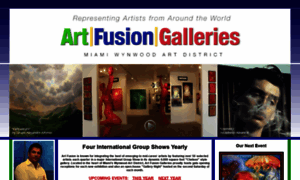 Artfusionartists.com thumbnail