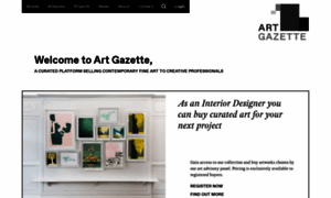 Artgazette.com thumbnail