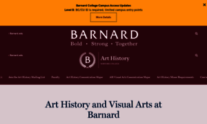 Arthistory.barnard.edu thumbnail