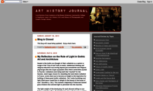 Arthistoryjournal.blogspot.com thumbnail