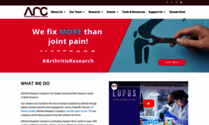 Arthritisresearch.ca thumbnail