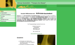 Arthrose-ganzheitlich.de thumbnail