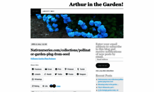 Arthur-in-the-garden.com thumbnail