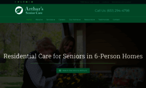 Arthursresidentialcare.com thumbnail