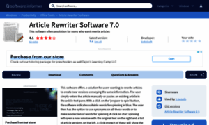 Article-rewriter-software.software.informer.com thumbnail