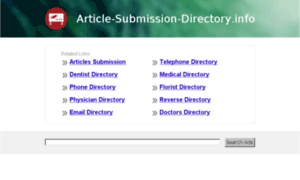 Article-submission-directory.info thumbnail