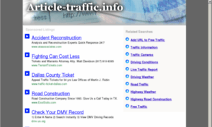 Article-traffic.info thumbnail