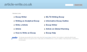 Article-write.co.uk thumbnail