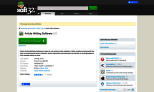 Article-writing-software.soft32.com thumbnail