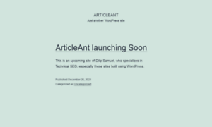 Articleant.com thumbnail
