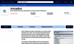 Articlebot.software.informer.com thumbnail