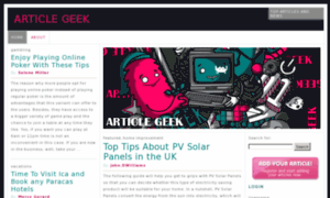 Articlegeek.co.uk thumbnail