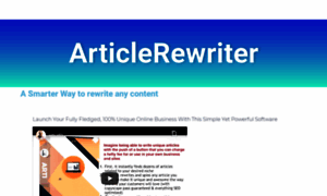 Articlerewriter.ml thumbnail