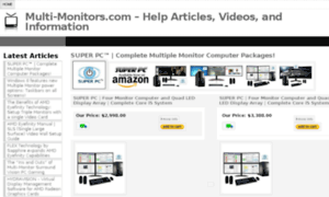 Articles.multi-monitors.com thumbnail