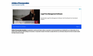 Articlesofincorporation.org thumbnail