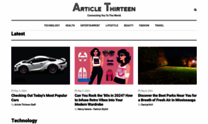 Articlethirteen.com thumbnail