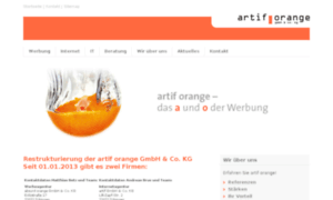 Artif-orange.de thumbnail