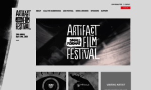 Artifactfilmfestival.com thumbnail