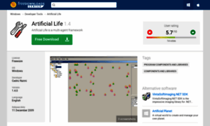 Artificial-life.freedownloadscenter.com thumbnail