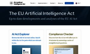 Artificialintelligenceact.eu thumbnail