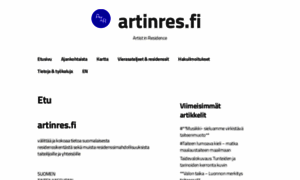 Artinres.fi thumbnail