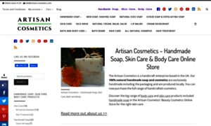 Artisan-cosmetics.com thumbnail