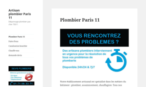 Artisan-plombier-paris-11.fr thumbnail