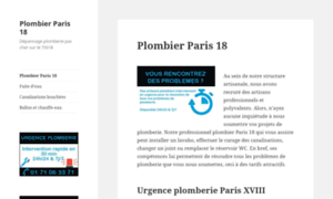 Artisan-plombier-paris-18.fr thumbnail