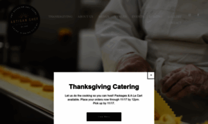 Artisanchefcatering.com thumbnail