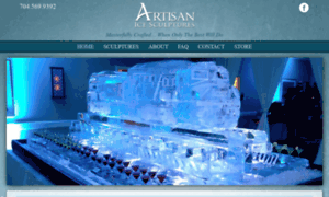 Artisanicesculptures.com thumbnail