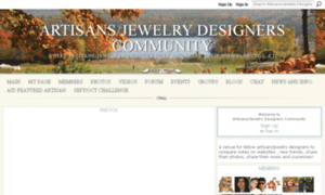 Artisanjewelrydesigners.ning.com thumbnail