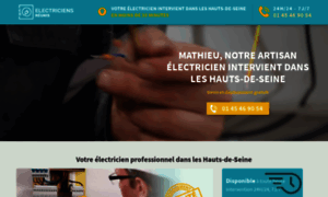 Artisans-electriciens-reunis-92.fr thumbnail