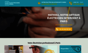 Artisans-electriciens-reunis-paris.fr thumbnail