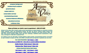 Artisansofthevalley.com thumbnail