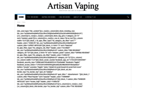 Artisanvaping.com thumbnail