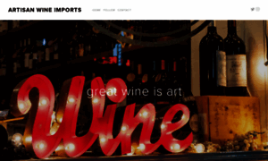 Artisanwineimports.com thumbnail