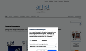 Artist-kunstmagazin.de thumbnail