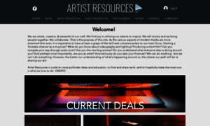 Artist-resources.com thumbnail