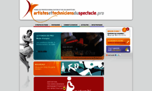 Artistesettechniciensduspectacle.fr thumbnail