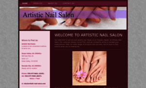 Artistic-nail-salon.com thumbnail