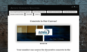 Artisticconcretesolutionsllc.com thumbnail