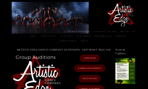 Artisticedgedance.com thumbnail