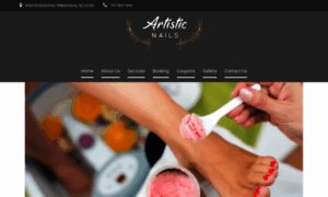 Artisticnailwilliamsburg.com thumbnail