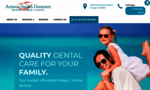 Artisticsmilesdentistry.com thumbnail