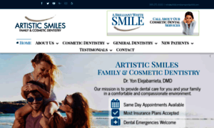 Artisticsmilesmiamidentist.com thumbnail