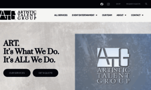 Artistictalentgroup.com thumbnail