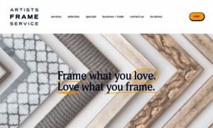 Artistsframe.com thumbnail