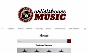 Artistshousemusic.org thumbnail