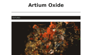 Artiumoxide.com thumbnail