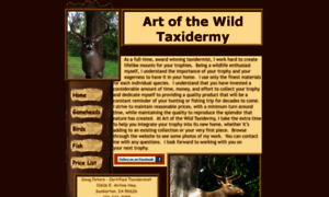 Artofthewildtaxidermy.com thumbnail